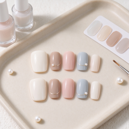 Short-Nail Custom Manicure