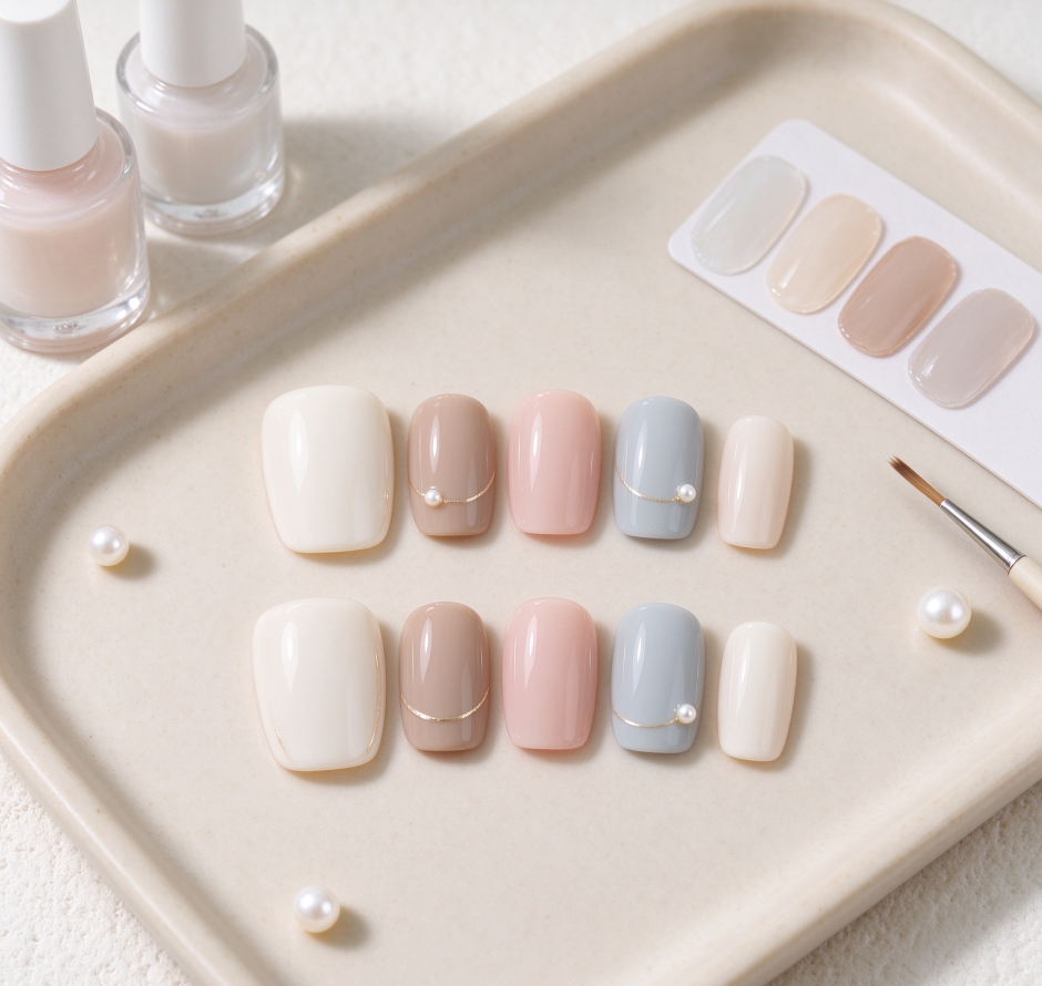 Short-Nail Custom Manicure