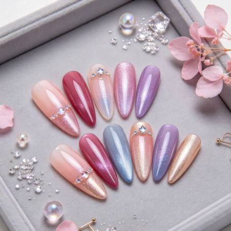 Medium-Length Custom Manicure