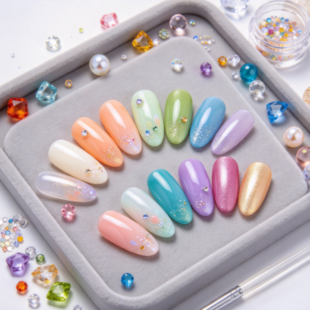 Multi-Color Custom Manicure