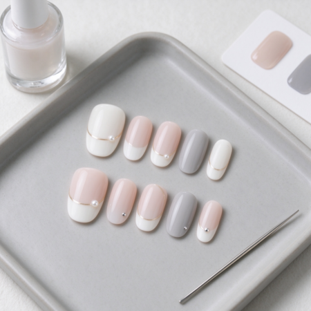 Minimalist-Style Custom Manicure