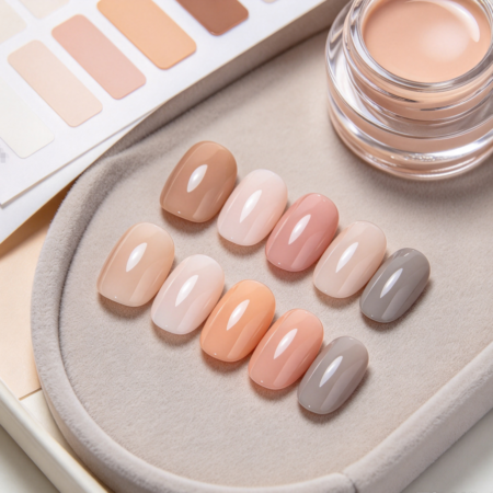 Nude-Tone Custom Manicure